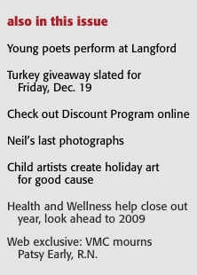  Young poets perform at Langford Turkey giveawa
