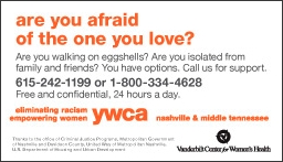 YWCA 20365 safety card 